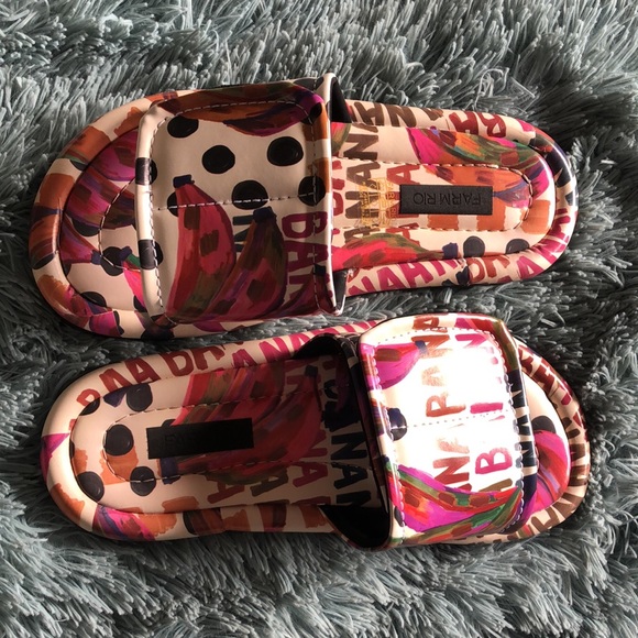 Farm Rio Banana Sandals NEW! Never worn sz 9 or sz 40 EU MADE IN BRAZIL. - Picture 5 of 10